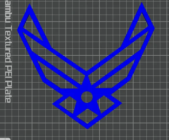 Décoration murale logo Air Force