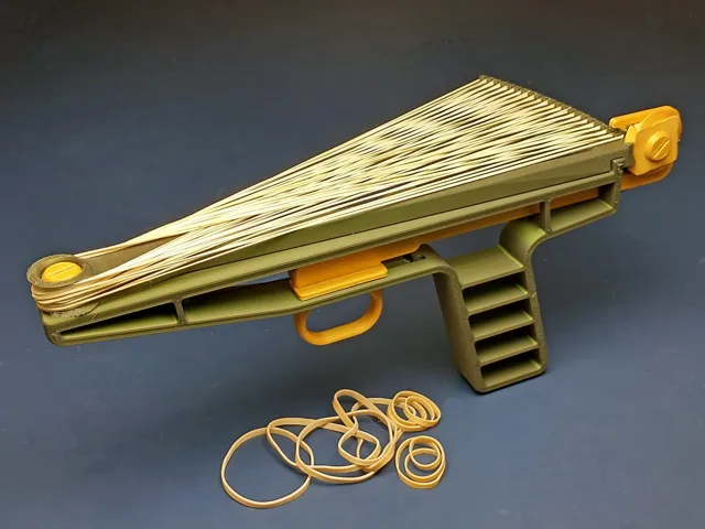 21-Shot Rubber Band Shooter