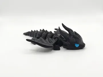 Adorno temático: Flexi Dragon with wings — vista de referencia 5