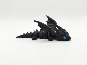 Adorno temático: Flexi Dragon with wings — vista de referencia 2
