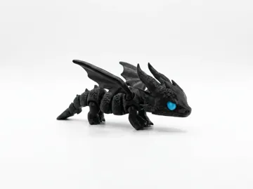 Adorno temático: Flexi Dragon with wings — vista de referencia 3