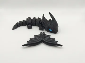 Adorno temático: Flexi Dragon with wings — vista de referencia 4