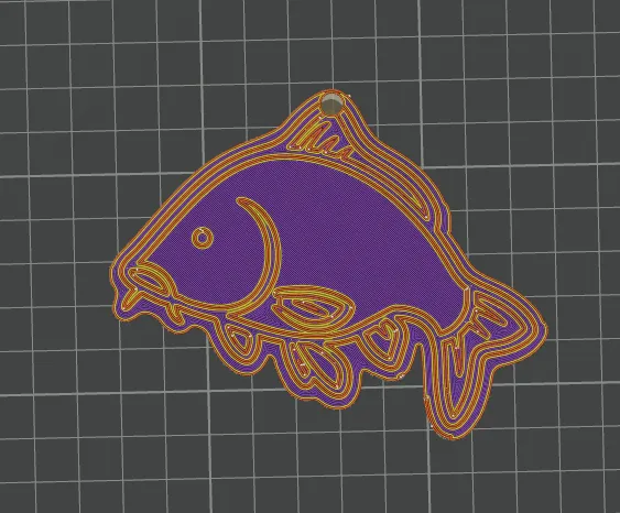 fish keychain - Free 3D Print Model - MakerWorld