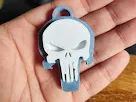 Punisher key chain holder