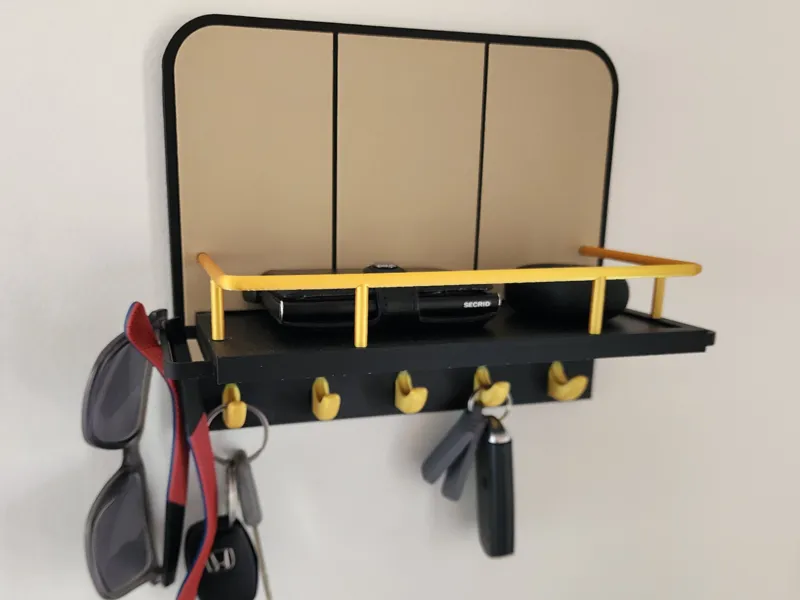 Entry Way Shelf and Hooks