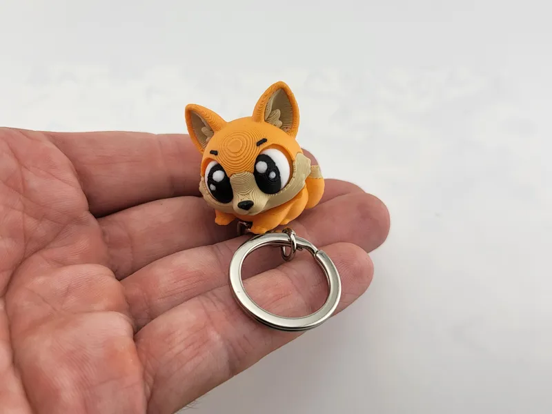 Cute Fox Keychain | Mini Pocket Pet