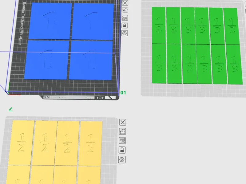 Fractions simple pour le 1er cycle