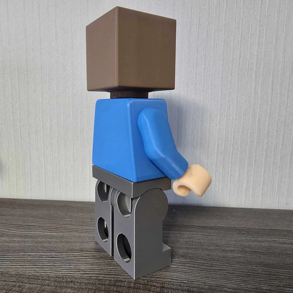 Steve - Minecraft * 500% ~21cm 来自 HeiHei MakerWorld:免费下载 3D 模型