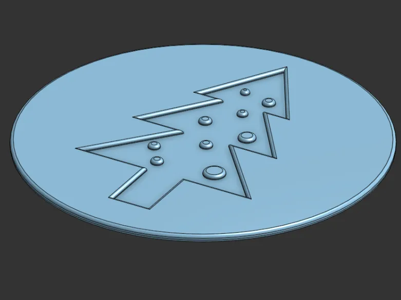 Christmas Tree Coaster