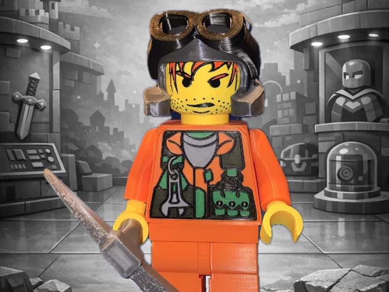 Rock Raiders Sparks MegaFigure (5:1 Scale)