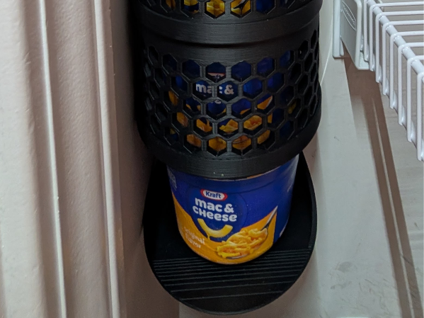Mac and Cheese Cup dispensor/storage 