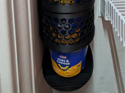 Mac and Cheese Cup dispensor/storage 
