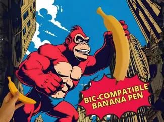 Bic-Compatible Banana Pen 