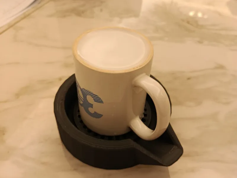 Cup/mug desk drying tool