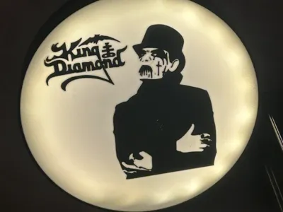King Diamond Lightbox