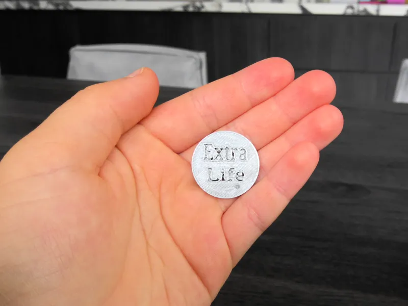 Ready Player One Artifact - Extra Life Quarter