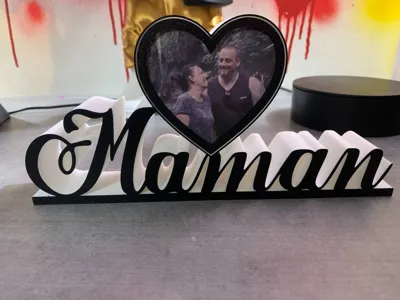 Mom heart photo