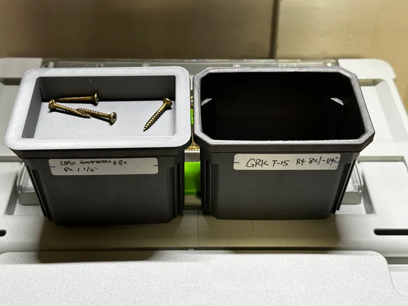 Husky Stackable Deep Bin Insert Tray
