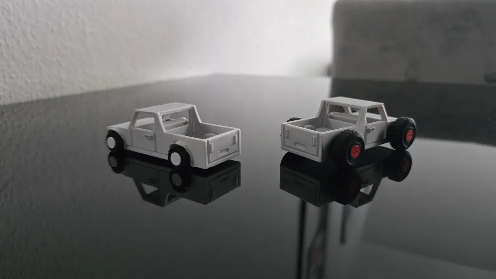 Street and off road toy car with moving wheels - Free 3D Print Model ...