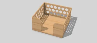 Honeycomb Sticky note holder