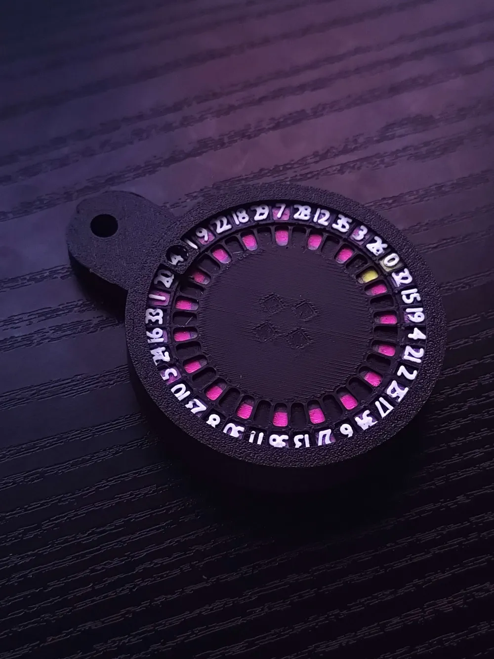 Pink Roulette Maker Functional Roulette Keychain - Free 3D Print Model - MakerWorld