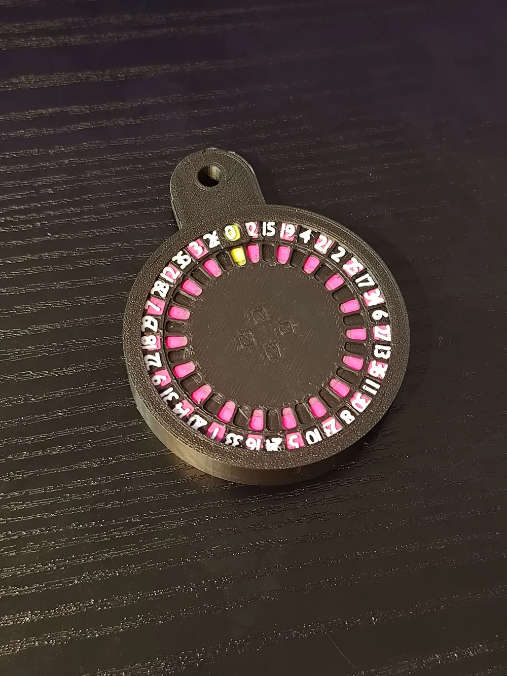 Pink Roulette Maker Functional Roulette Keychain - Free 3D Print Model - MakerWorld