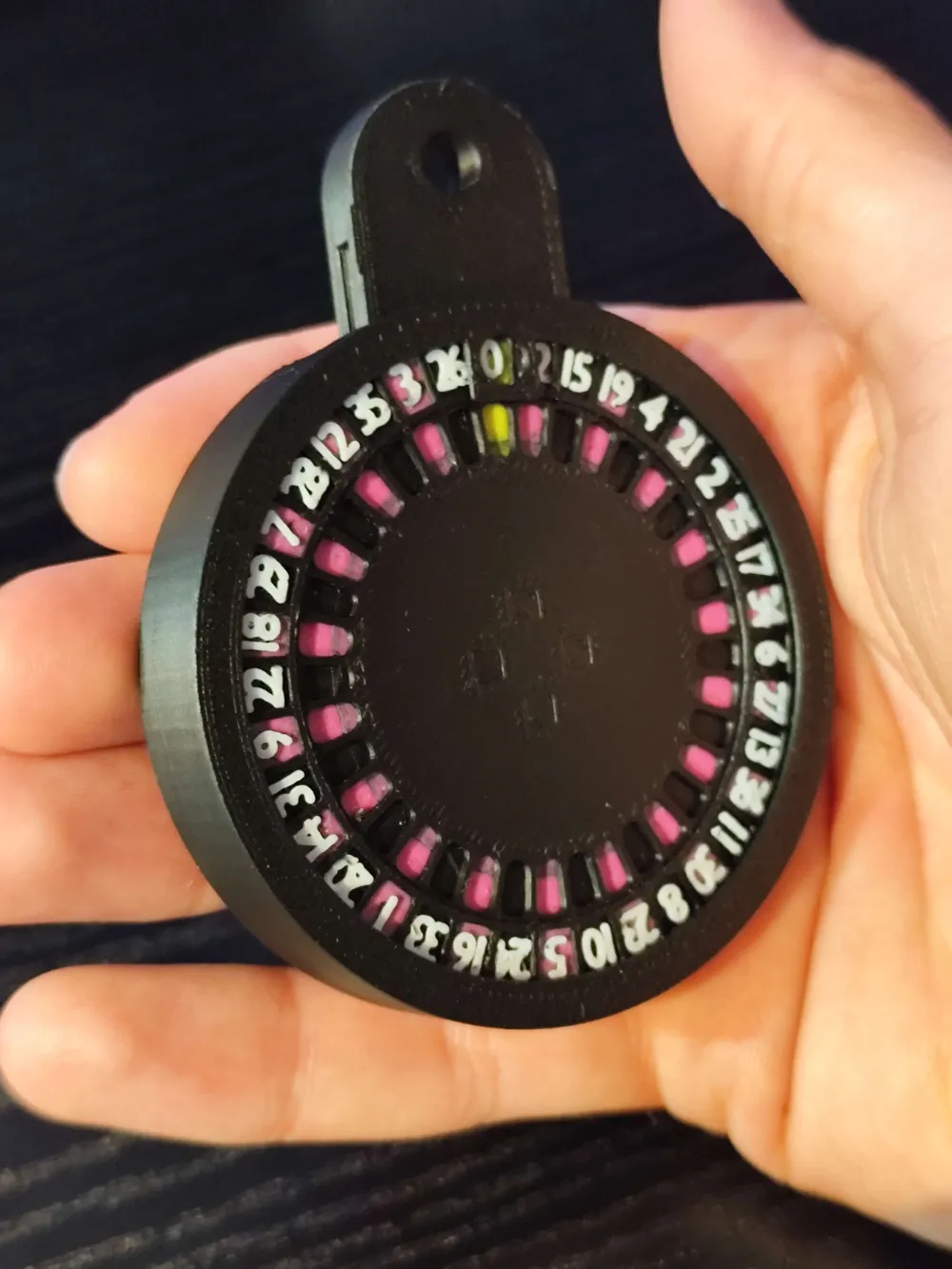 Pink Roulette Maker Functional Roulette Keychain - Free 3D Print Model - MakerWorld