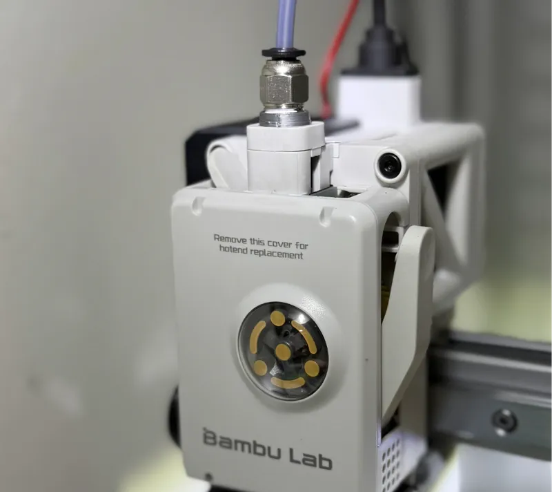Single Filament Hub w PTFE Tube Fitting Connector