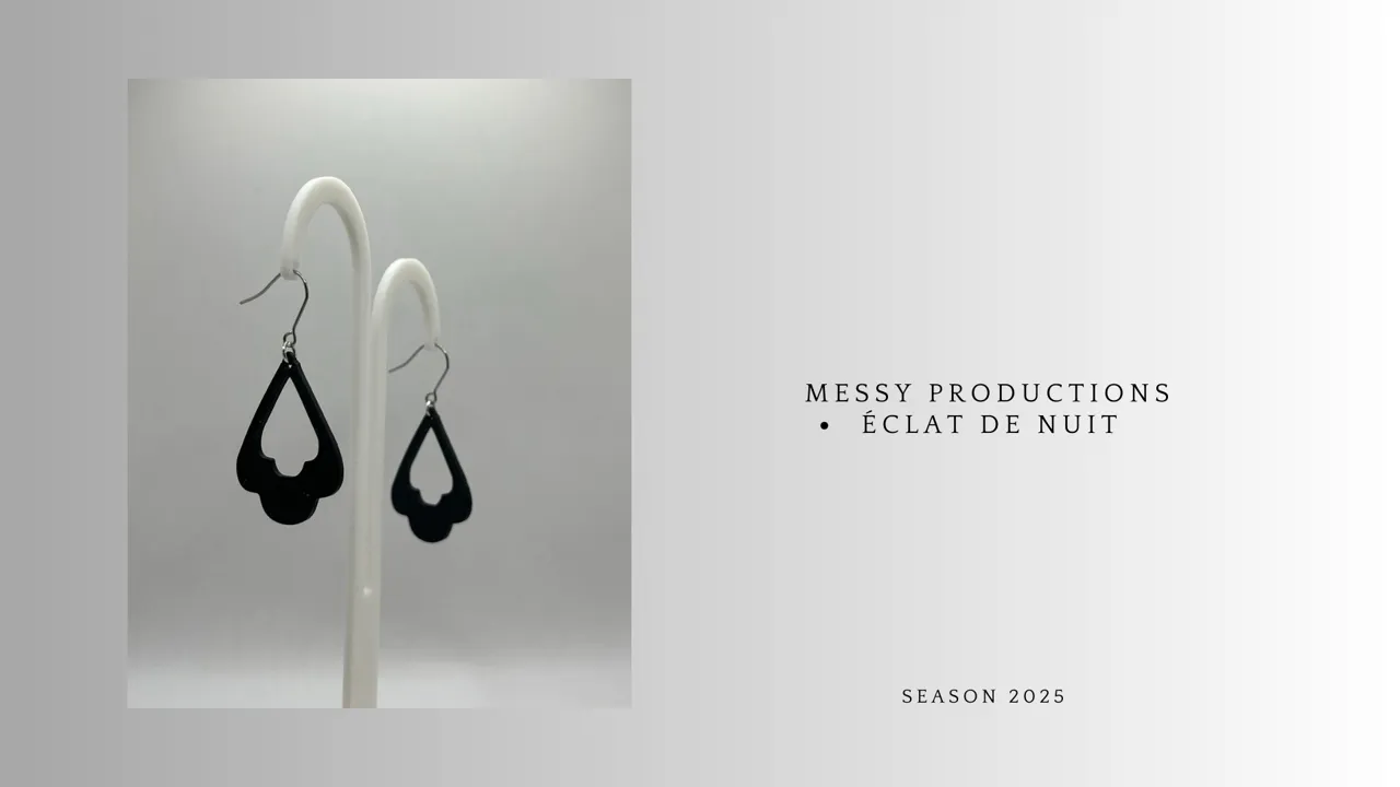 Scalloped Chic Earrings view 3