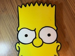 Bart Simpson Wall Art NO AMS MULTIPARTS