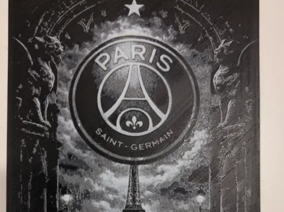 3D Wall Art - PSG Champions League 2025