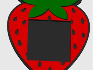 Strawberry Sticky Note Pad