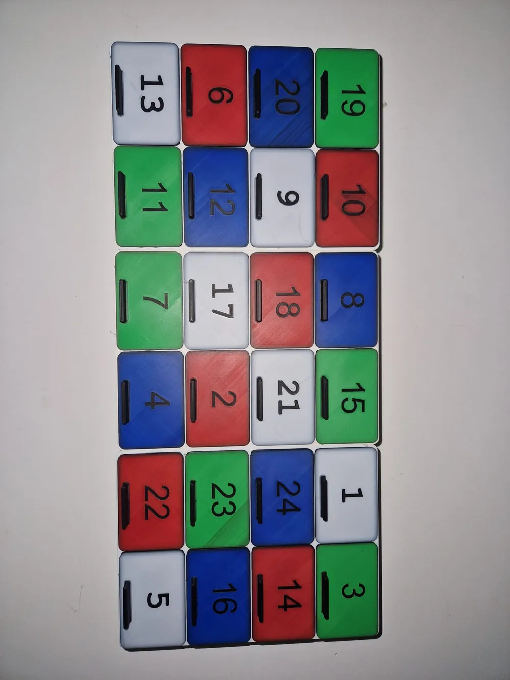 Advent Calendar printable on A1 Mini - Free 3D Print Model - MakerWorld