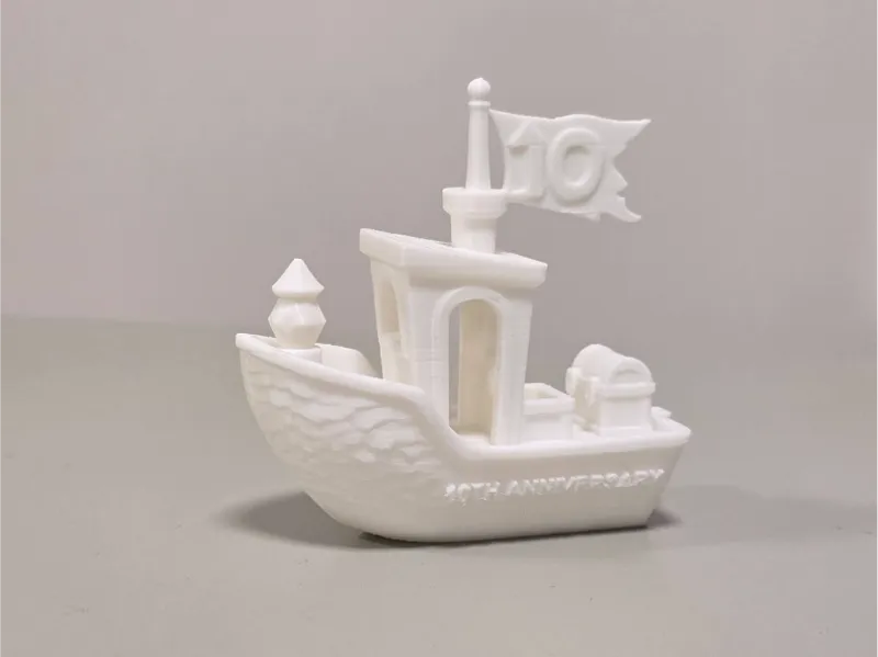 Benchy with treasure chest and lantern