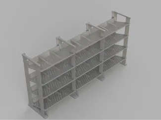 Modulares Gewürzregal (ohne Kleben)
