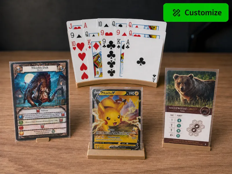 Customizable Card Stand