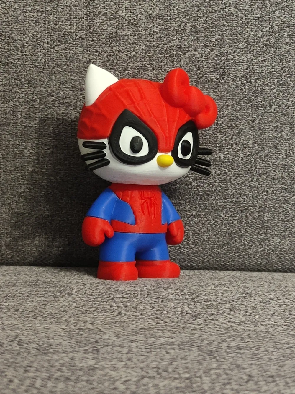 Hello Kitty (spider-man) NO AMS - Free 3D Print Model - MakerWorld