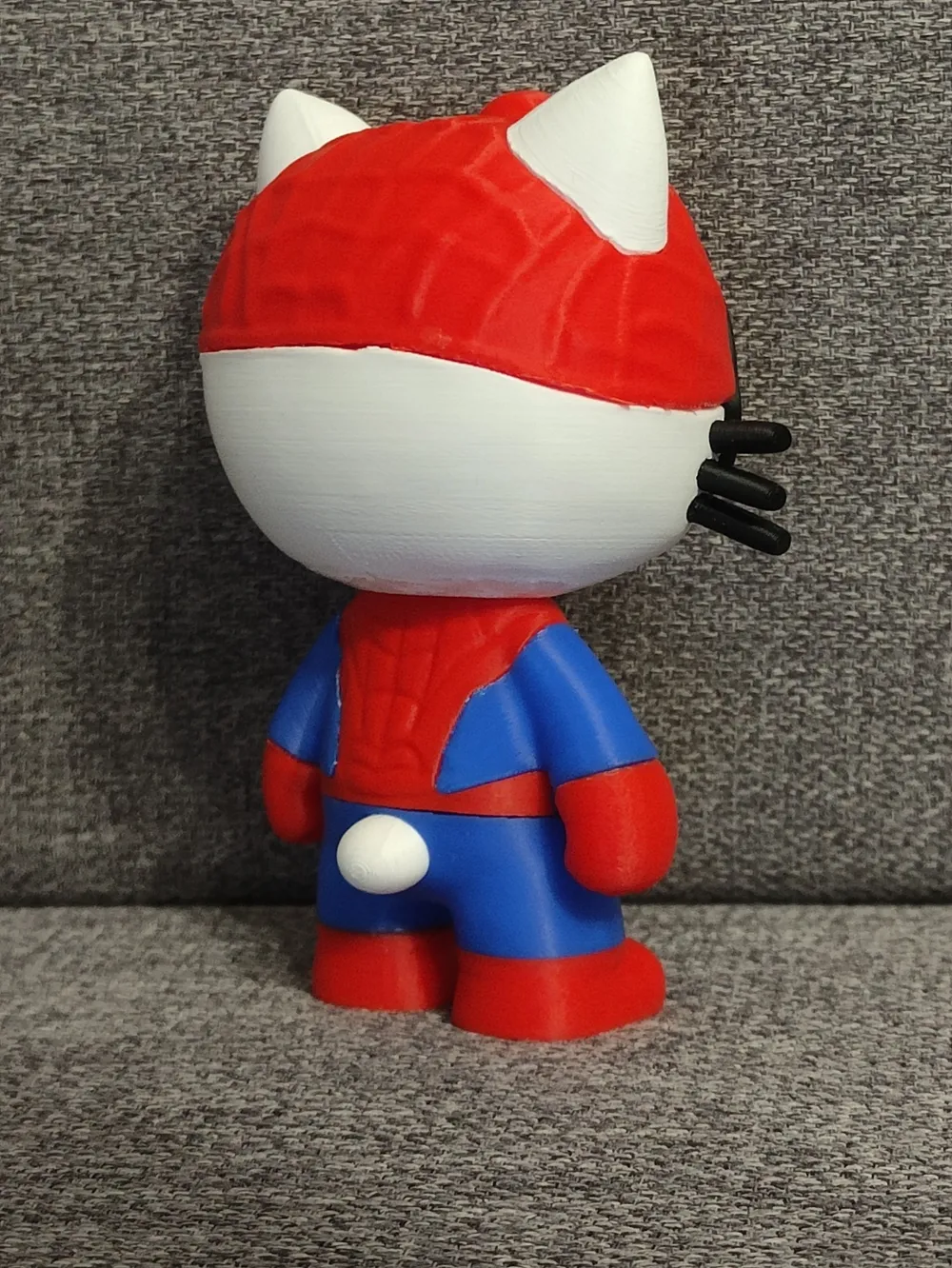 Hello Kitty (spider-man) NO AMS - Free 3D Print Model - MakerWorld