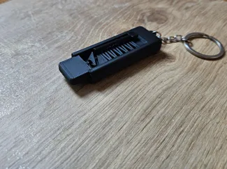 0,16 layer, 4 walls 25% infill + key chain