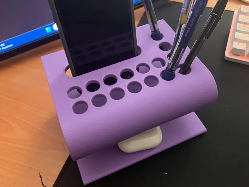 S-Shaped Desk Organizer