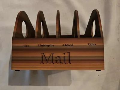Customizable mail organizer
