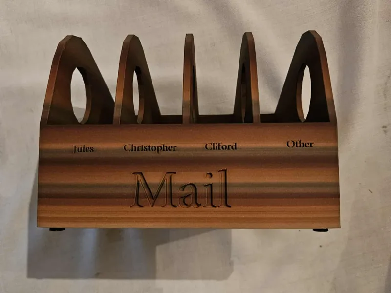 Customizable mail organizer
