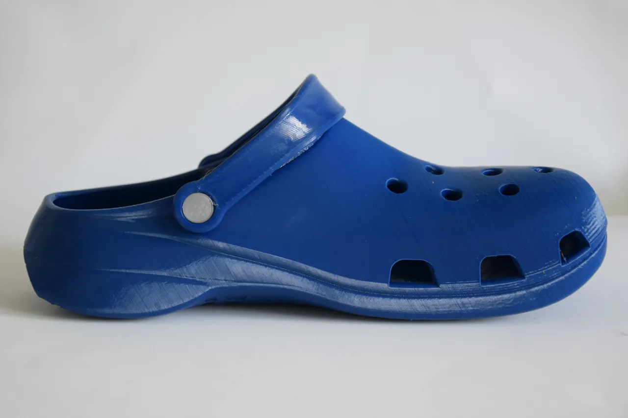 Crocs Shoes - Fully 3d-printed view 3