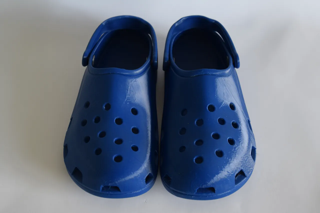 Crocs Shoes - Fully 3d-printed view 4