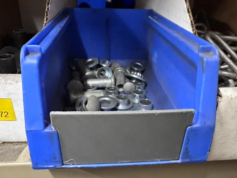 Lewisystems WHD43-8 Bin Label Insert