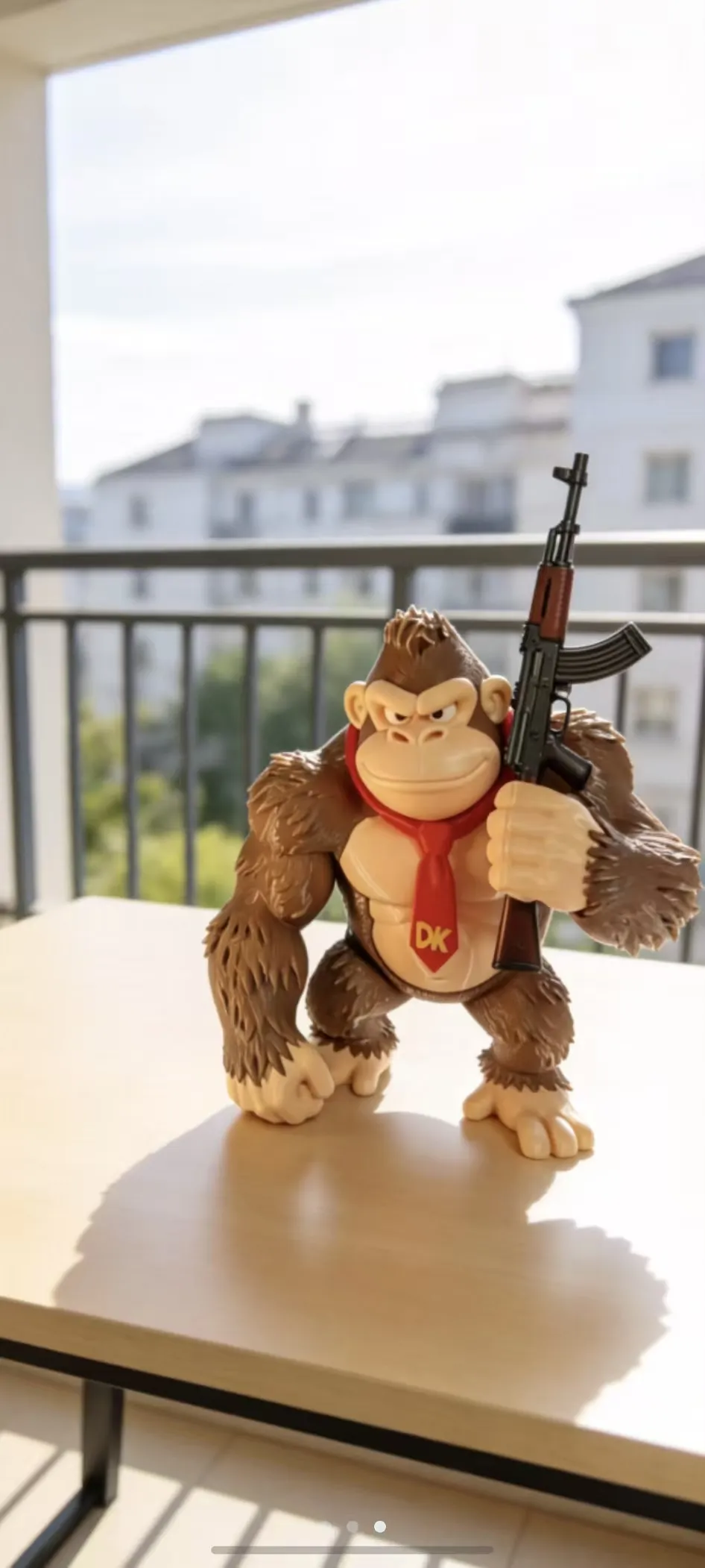 Donkey Kong 大金刚咚奇刚 DK 分件打印 可当单支笔筒 （无需AMS） view 2