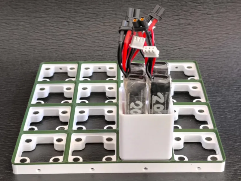 2s Battery Storage Gridfinity