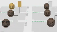 Player Head Variations