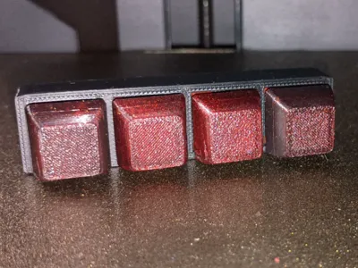 4-Inline Cherry MX Keycap Fidget Toy