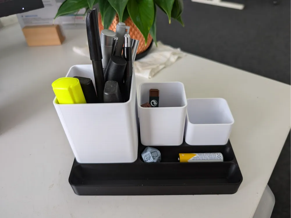 Desk Organizer Simple by Spin3D MakerWorld